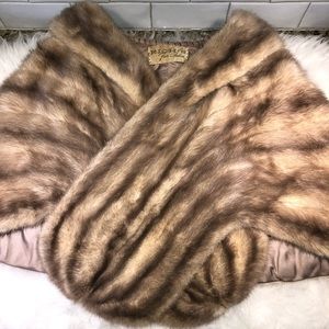 Vintage Rich’s Mink fur stole rap